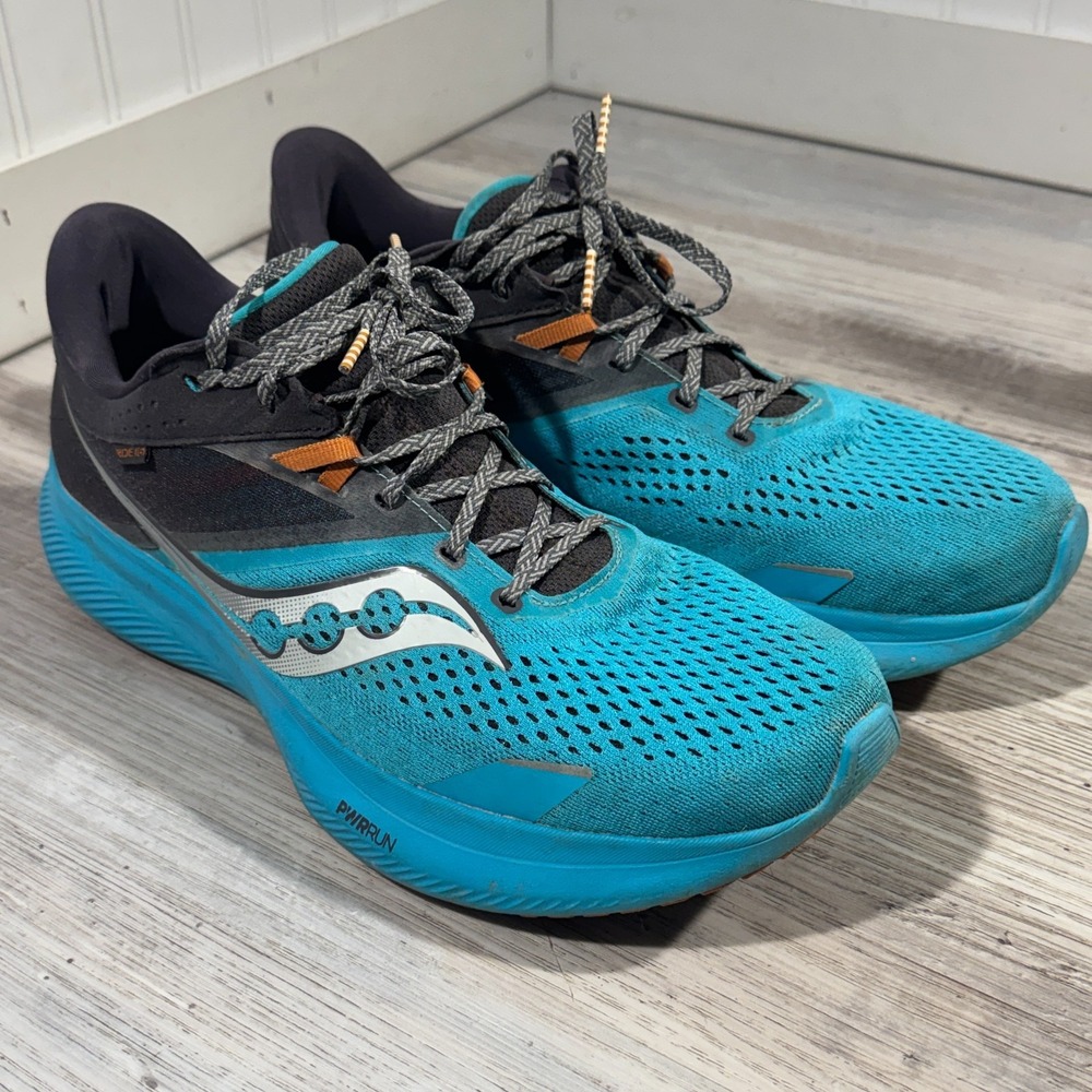 Saucony Men Ride 16 S20830-27 Blue Running Shoes Sneakers Size 11